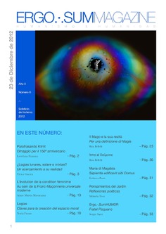 ERGO.·.SUM MAGAZINE 6 (Solsticio de Invierno 2012) ERGO.·.SUM MAGAZINE 6 (Solsticio de Invierno 2012)