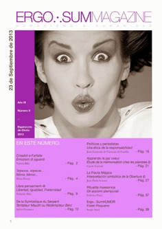 ERGO.·.SUM MAGAZINE 9 (Equinoccio de Otoño 2013) ERGO.·.SUM MAGAZINE 9 (Equinoccio de Otoño 2013)