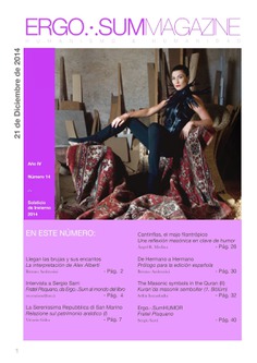 ERGO.·.SUM MAGAZINE 14 (Solsticio de Invierno 2014) ERGO.·.SUM MAGAZINE 14 (Solsticio de Invierno 2014)