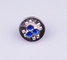 Pin TRES PUNTOS azul Pin TRES PUNTOS azul