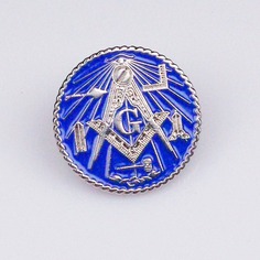 Pin SIMBOLOGÍA MASÓNICA azul Pin SIMBOLOGÍA MASÓNICA azul