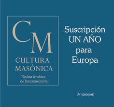 Suscripción CULTURA MASÓNICA 1 año - EUROPA Suscripción CULTURA MASÓNICA 1 año - EUROPA