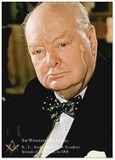 Postal Winston Churchill