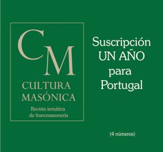 Suscripción CULTURA MASÓNICA año en curso completo - PORTUGAL