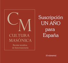 Suscripción CULTURA MASÓNICA año en curso completo - ESPAÑA