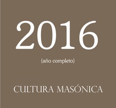 CULTURA MASÓNICA 2016