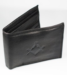 Cartera masónica de piel ESCUADRA Y COMPÁS Cartera masónica de piel ESCUADRA Y COMPÁS