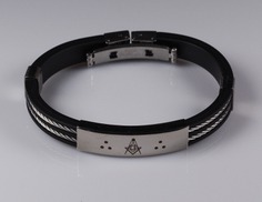 Pulsera TRES PUNTOS ESCUADRA Y COMPÁS Pulsera TRES PUNTOS ESCUADRA Y COMPÁS