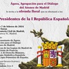OFRENDA FLORAL A LOS PRESIDENTES DE LA I REPÚBLICA ESPAÑOLA